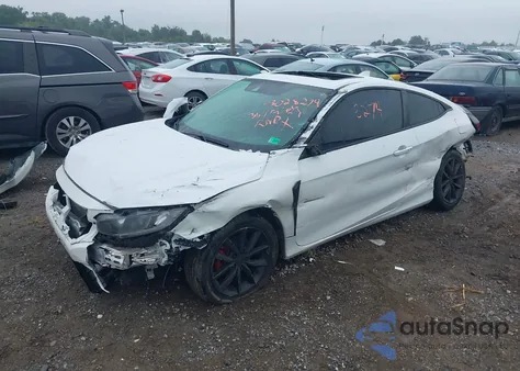 2020 Honda Civic Ex z USA, uszkodzony, nr VIN 2HGFC3B3XLH352613